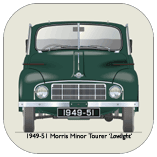 Morris Minor Tourer Series MM 1949-51 Coaster 1